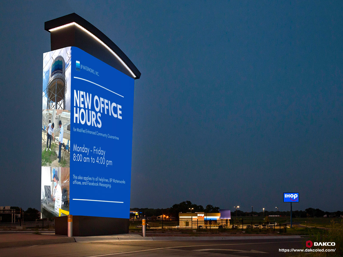 Benefits of Using Outdoor LED Signage